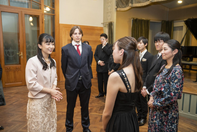 Japanese imperial princess calls art education at the Liszt Academy of Music remarkable