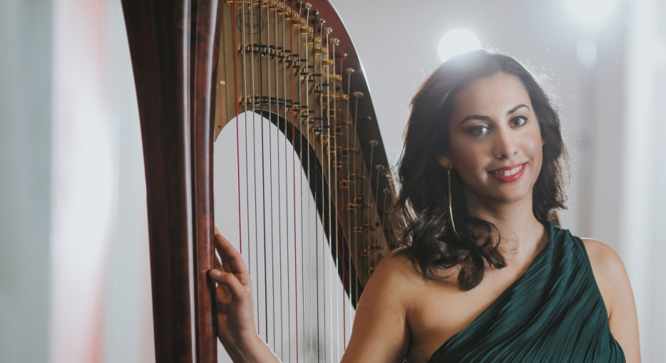 Mira Farkas Harp DLA Concert