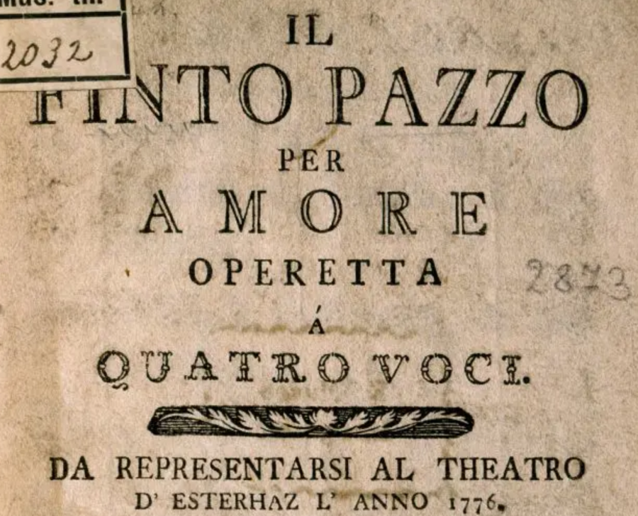 Dittersdorf: A szerelem színlelt bolondja