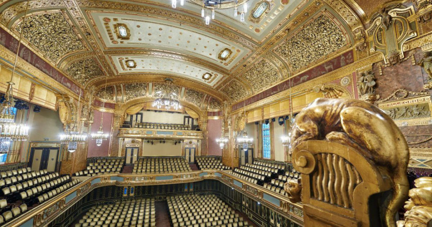 Guided tours in August at the Liszt Academy