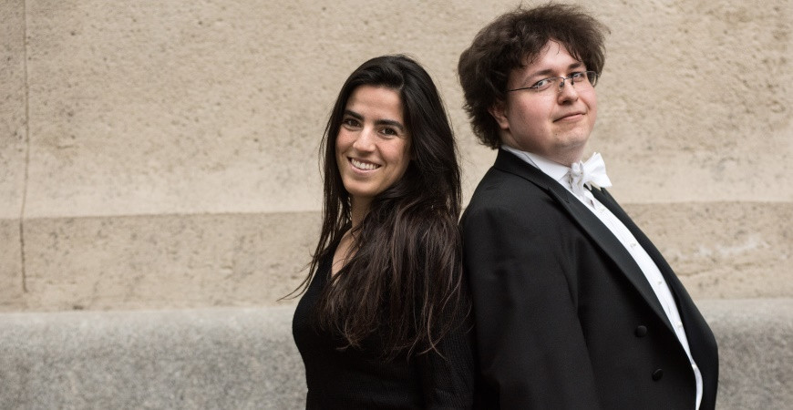 Conducting Exam - Mónica Tomás da Silva (BA II), and Augustin Szokos (BA III)